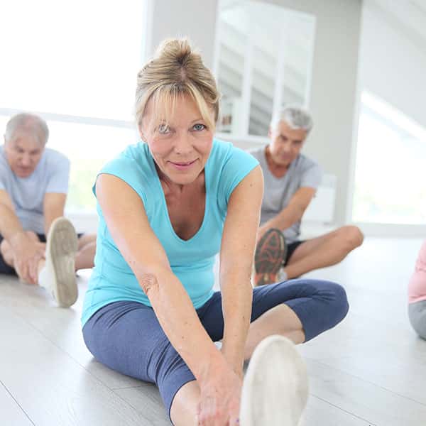 Pilates met stoelen